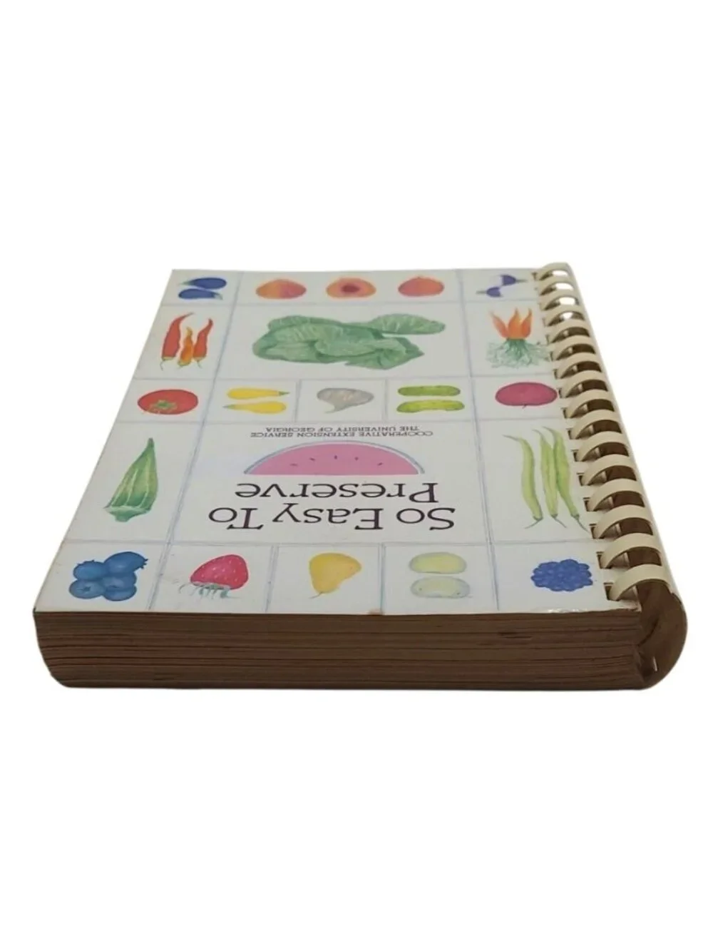 So Easy To Preserve 2nd Edition University Of Georgia Spiral Bound Book Canning